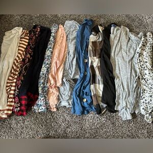 Maternity long sleeve shirts bundle